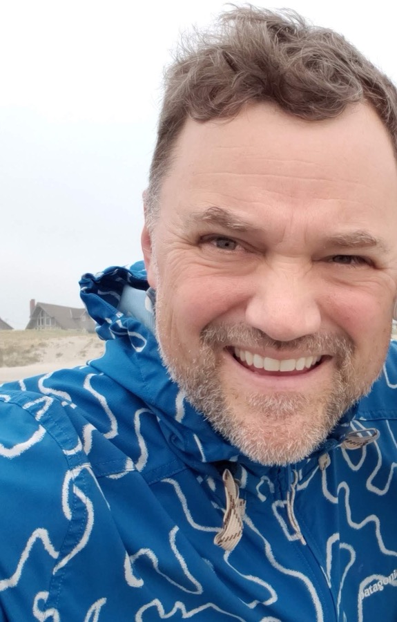 Sean Keener on the Oregon coast